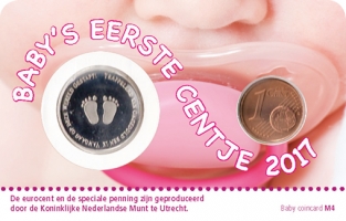 Baby coincard 2017 meisje